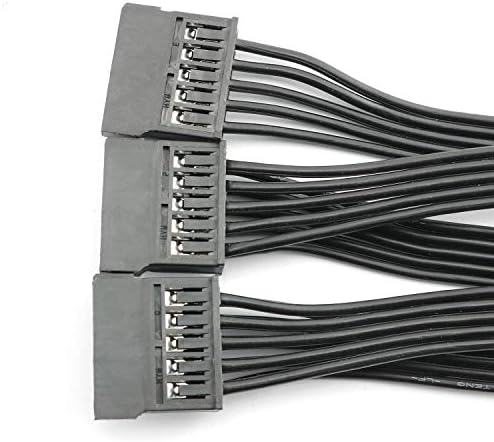 Повреждающий кабел-сплитер с 15-пинов конектор SATA 1 опаковка по 5 15-пинови конектори за захранване SATA -