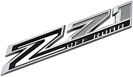 2 опаковки 2019-2023 OEM Z71 Офроуд Лого, Стикери на Страничните крила, Икони, Съвместими с fits Silverado Offroad