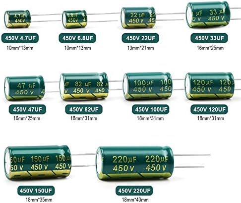 Алуминиеви електролитни кондензатори PIKIS висока честота Ниско съпротивление esr 450 4,7 icf 6,8 icf 22 icf