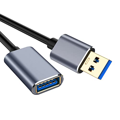 USB-удължител 3,3 фута, 10 бр., USB удължителен кабел USB 3.0, съвместим с уеб-камера, телефон, USB възел, мишка,