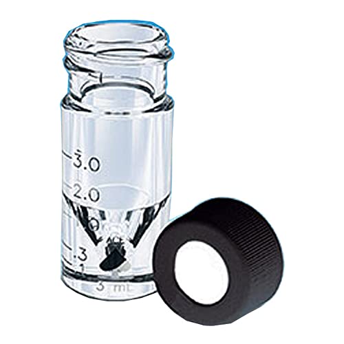 ACE Glass 9590-44 С просверленным заострени дъно, 5 мм, Капачка 8-425, съединение 5/5 (опаковка от 48 броя)