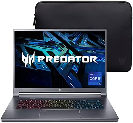 Лаптоп за игри Acer Predator Triton 500 SE /Creator | Intel i9-12900H 12-то поколение | GeForce RTX 3080 Ti